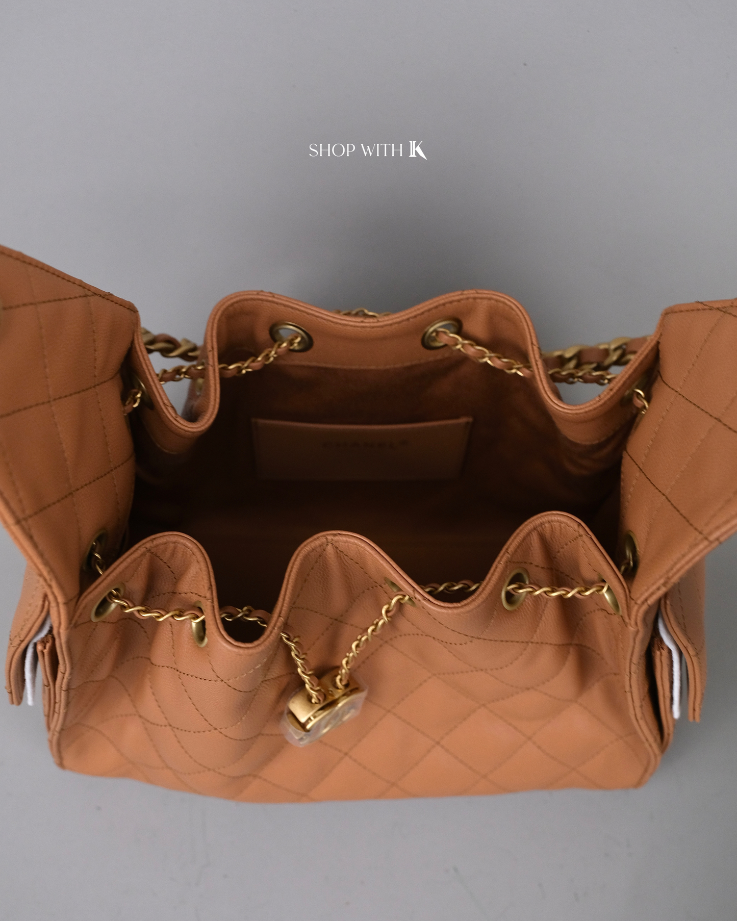 Chanel 25 Small Caramel