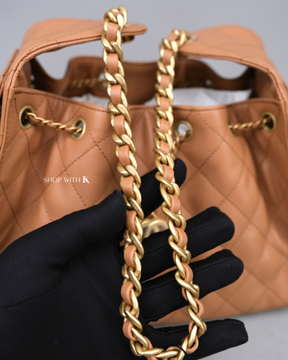 Chanel 25 Small Caramel