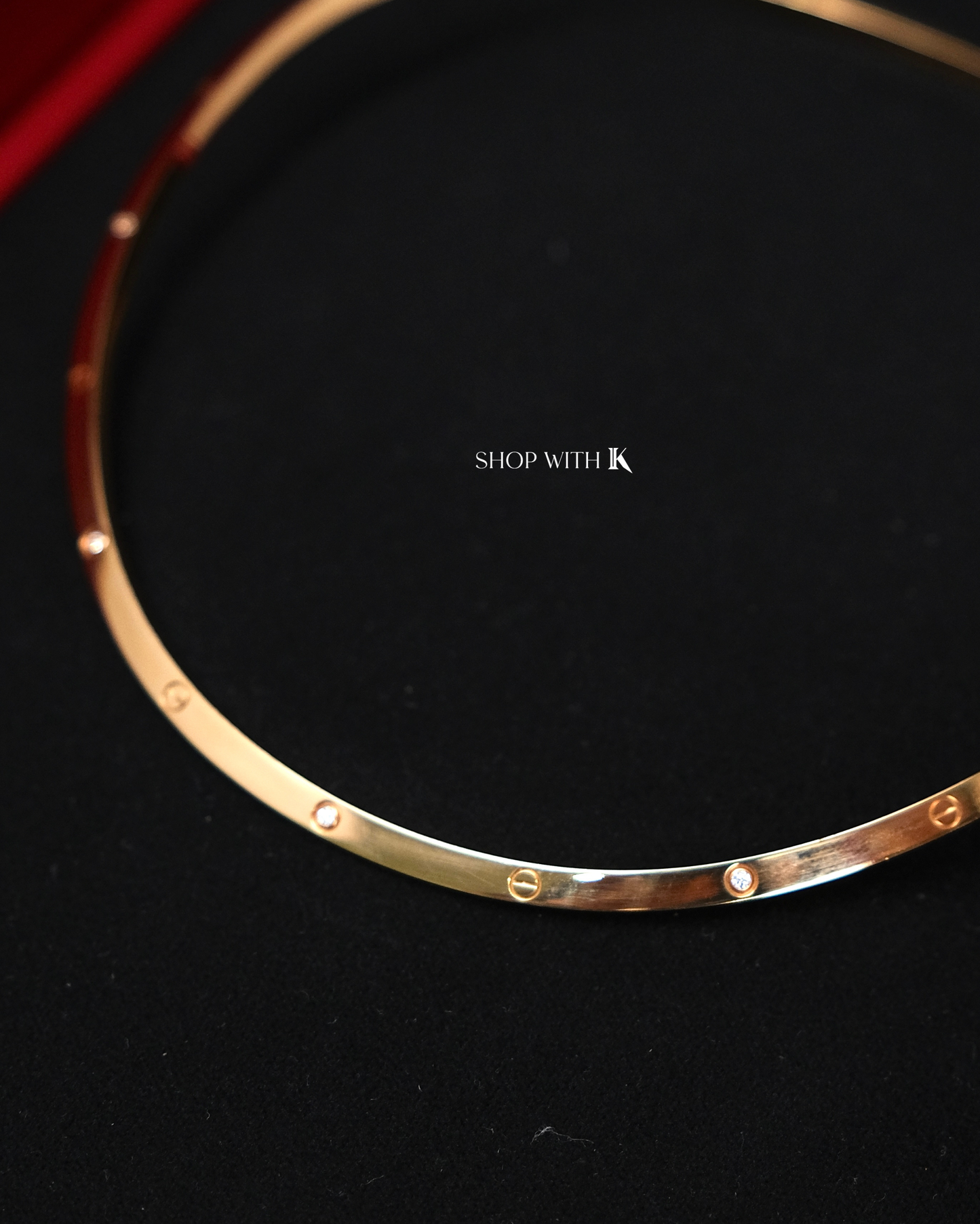 Cartier Love Torque Necklace - 10 Diamonds