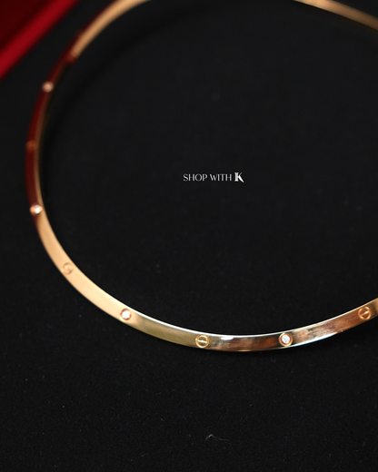 Cartier Love Torque Necklace - 10 Diamonds