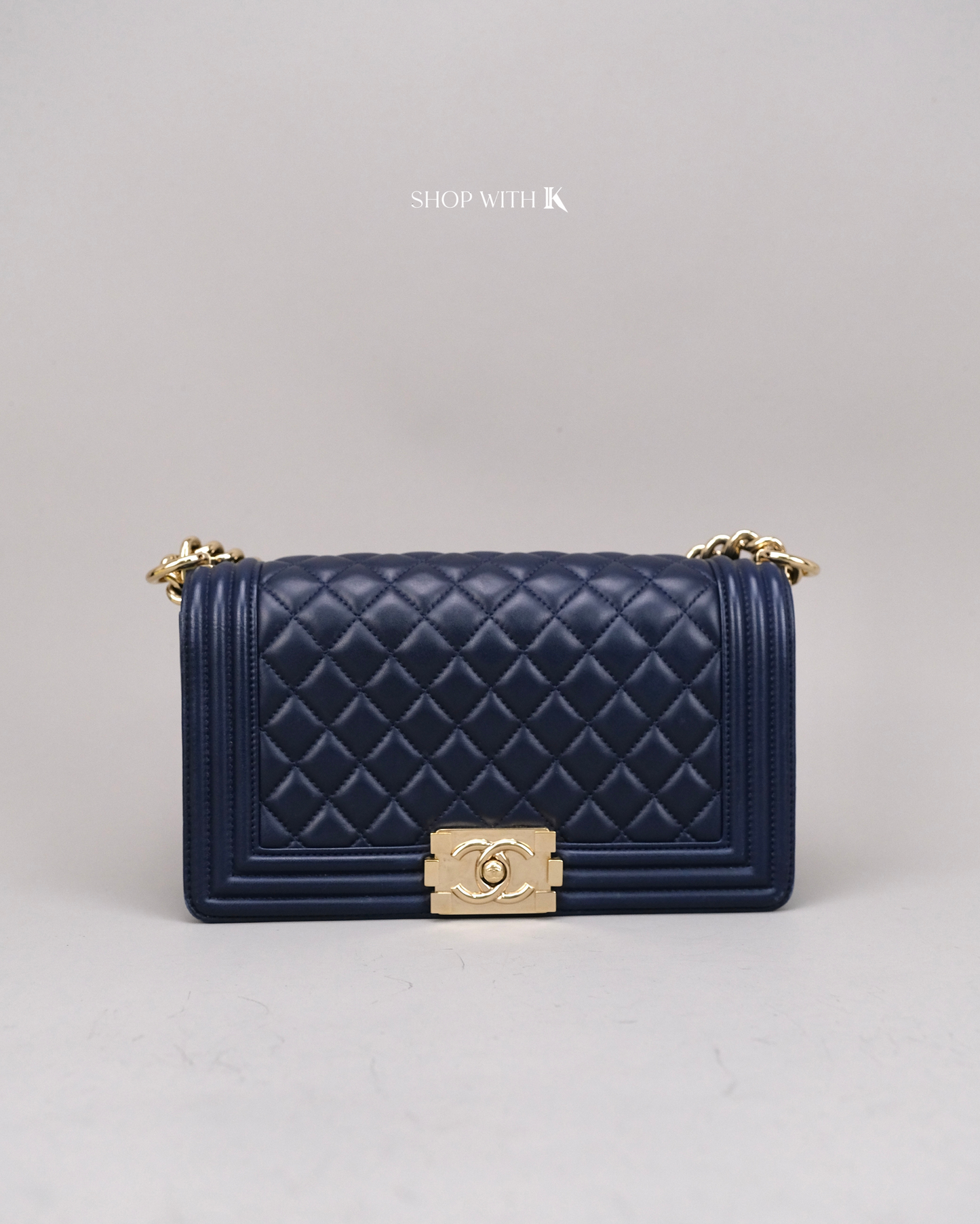 Chanel Leboy Old medium Dark Blue