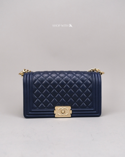 Chanel Leboy Old medium Dark Blue