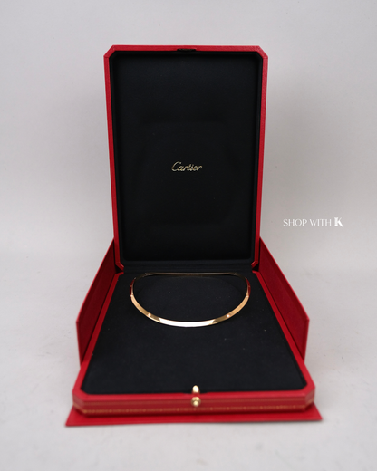 Cartier Love Torque Necklace - 10 Diamonds