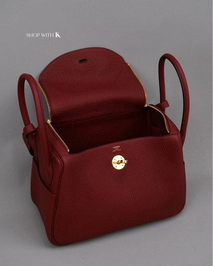 Hermes Lindy 26 Rouge H GHW