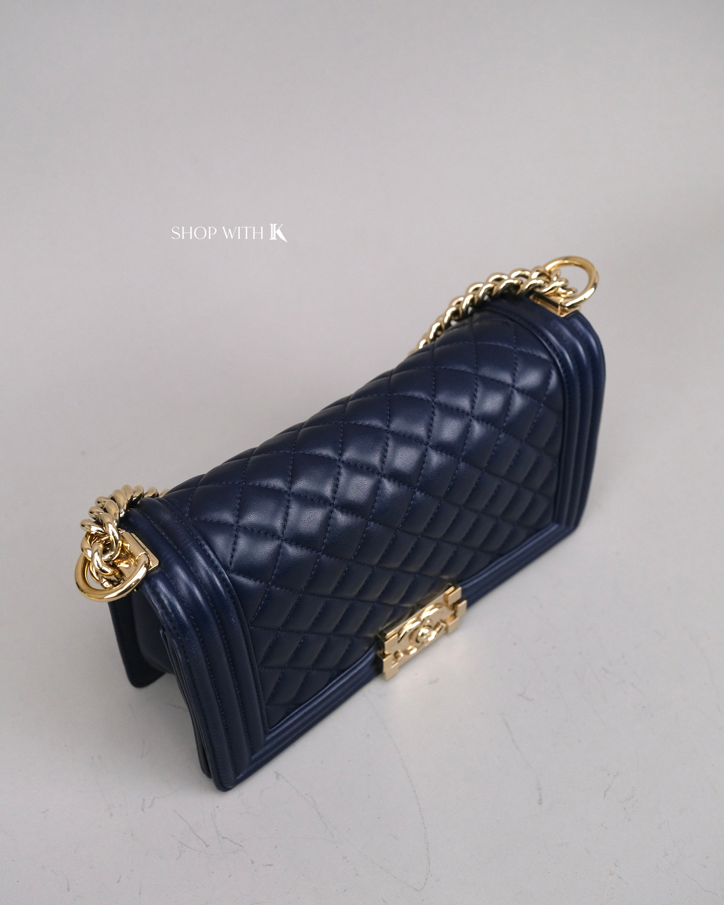 Chanel Leboy Old medium Dark Blue
