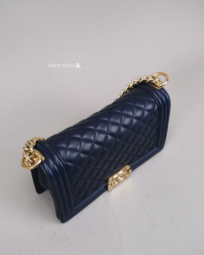 Chanel Leboy Old medium Dark Blue