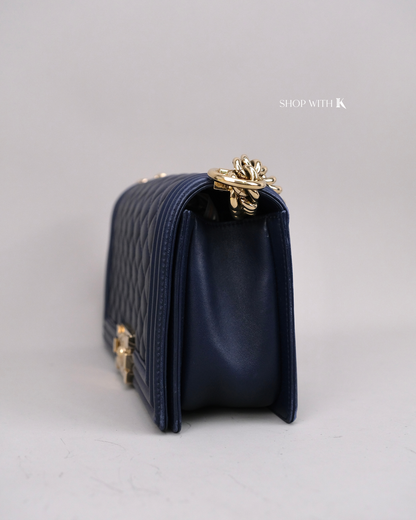 Chanel Leboy Old medium Dark Blue