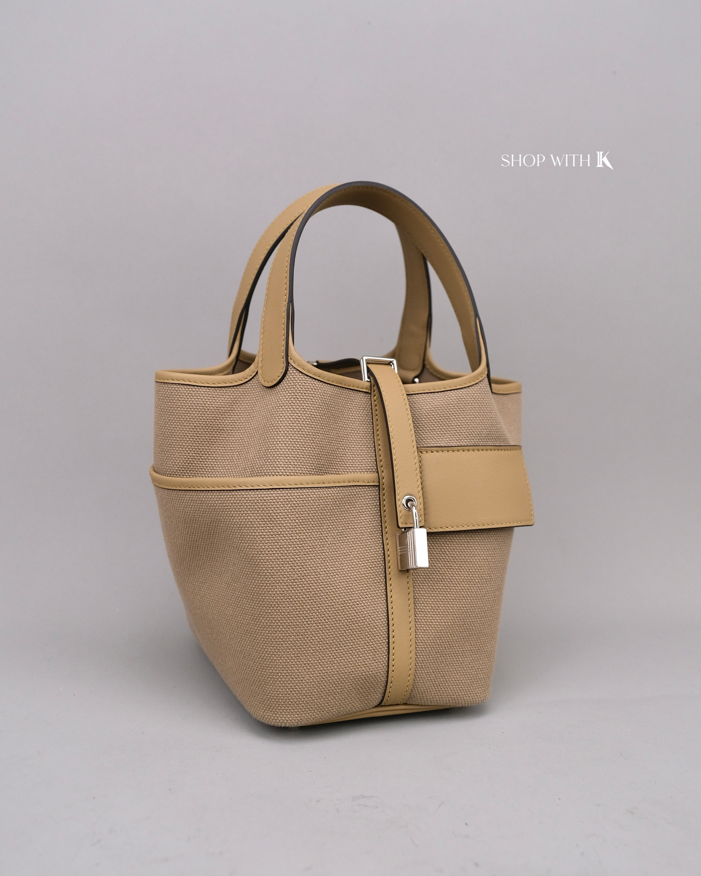 Hermes Picotin 18 Cargo Beige Marfa PHW