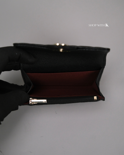 Chanel Classic Flap Black Wallet