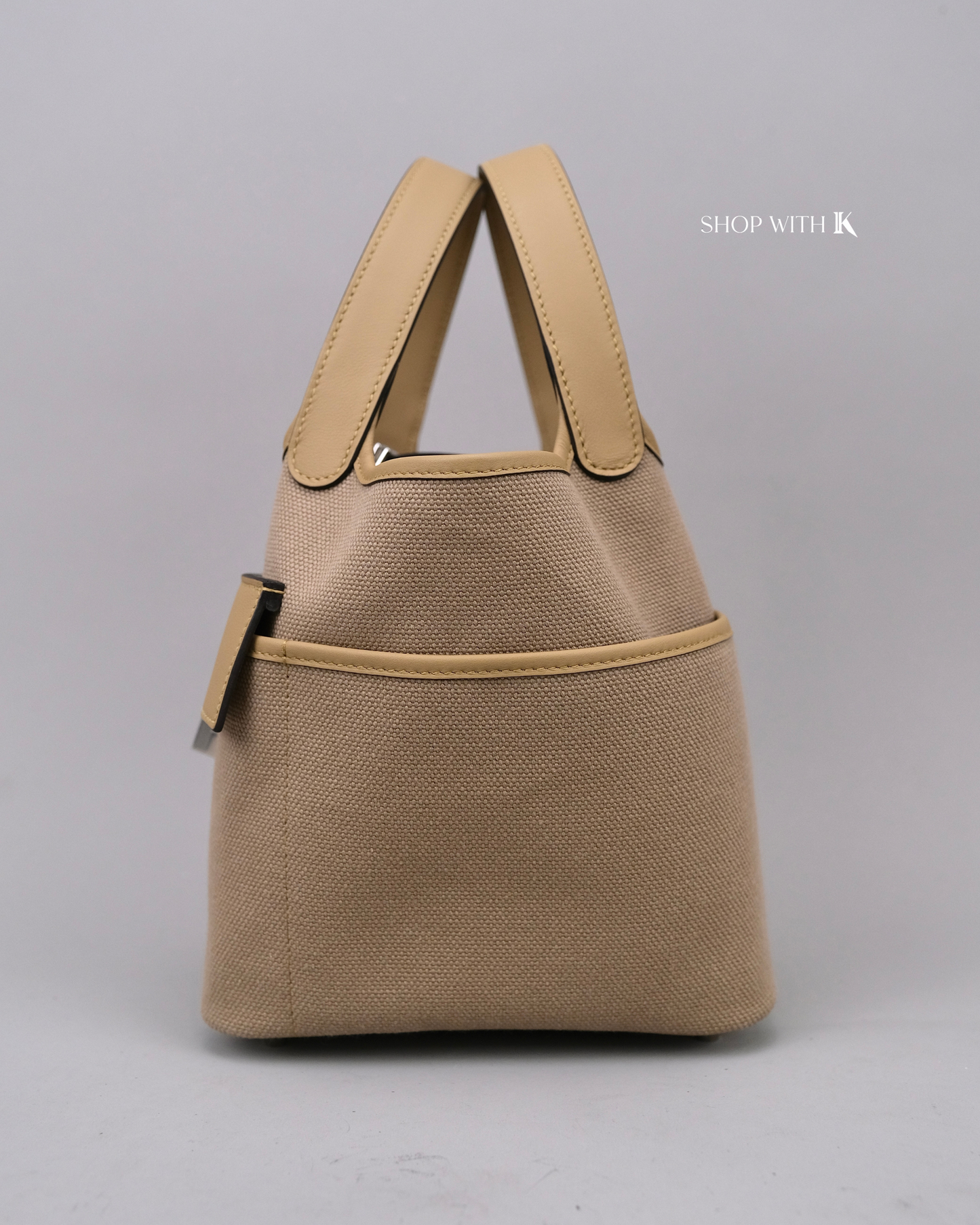 Hermes Picotin 18 Cargo Beige Marfa PHW