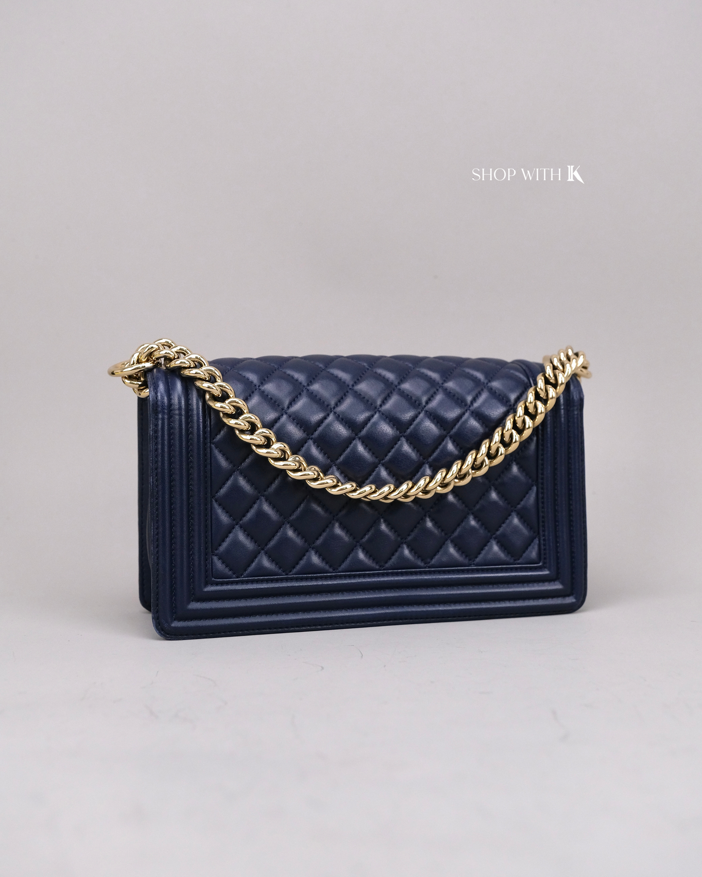 Chanel Leboy Old medium Dark Blue