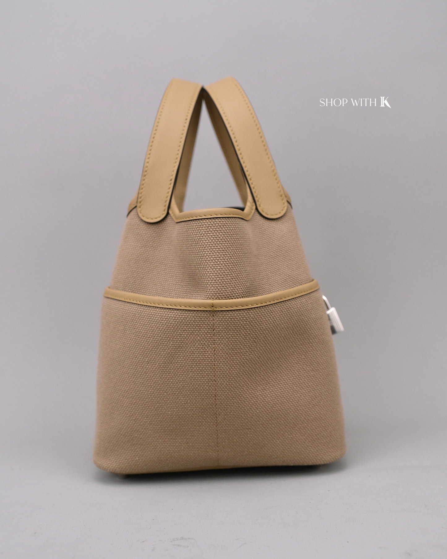 Hermes Picotin 18 Cargo Beige Marfa PHW