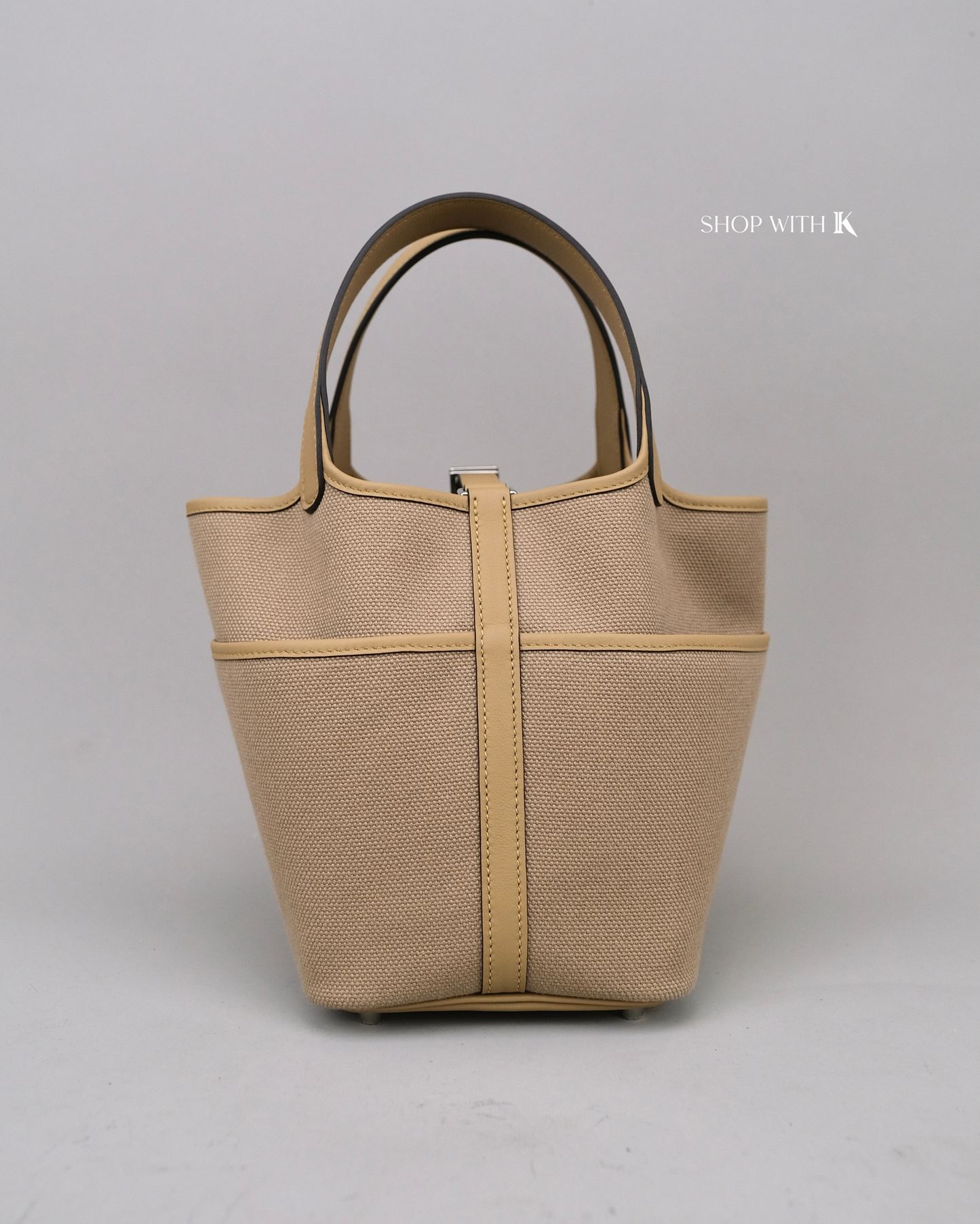 Hermes Picotin 18 Cargo Beige Marfa PHW