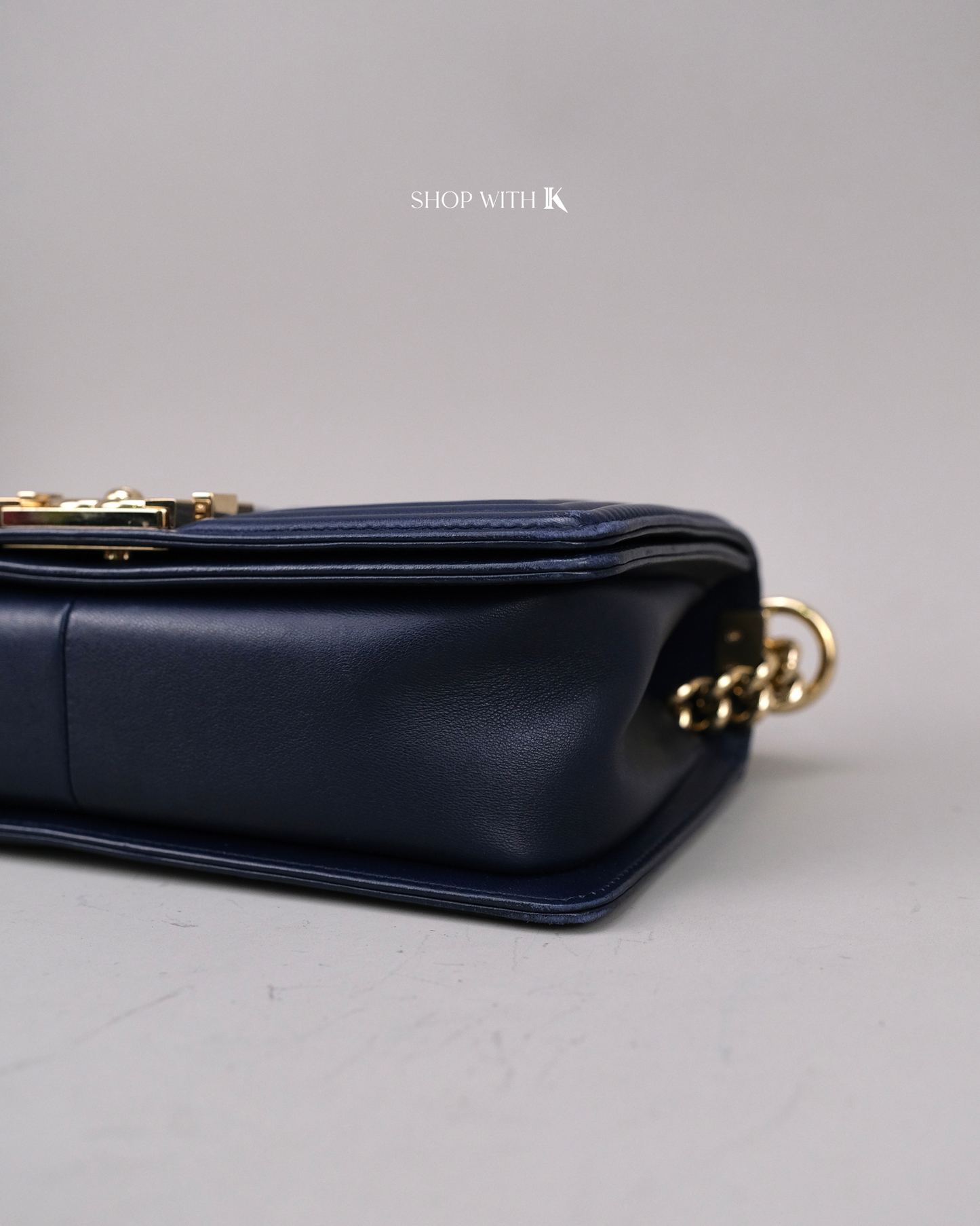 Chanel Leboy Old medium Dark Blue
