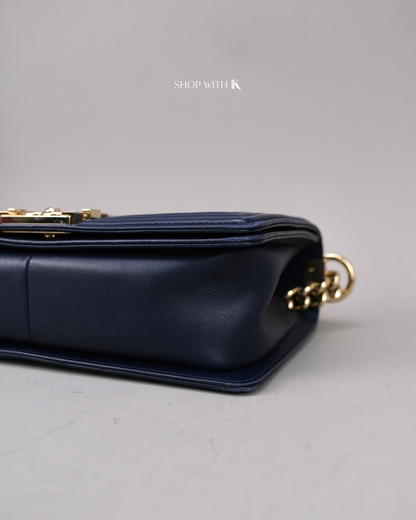 Chanel Leboy Old medium Dark Blue