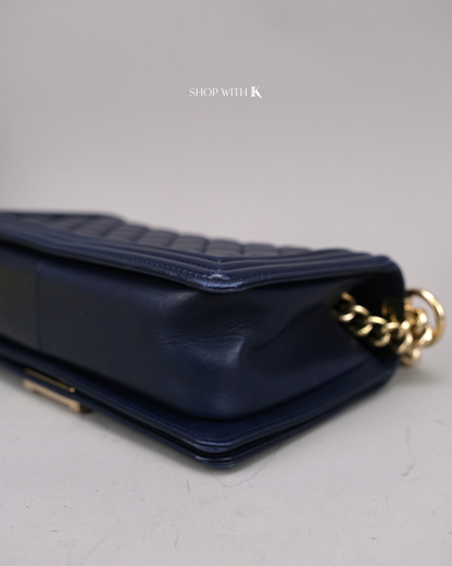 Chanel Leboy Old medium Dark Blue