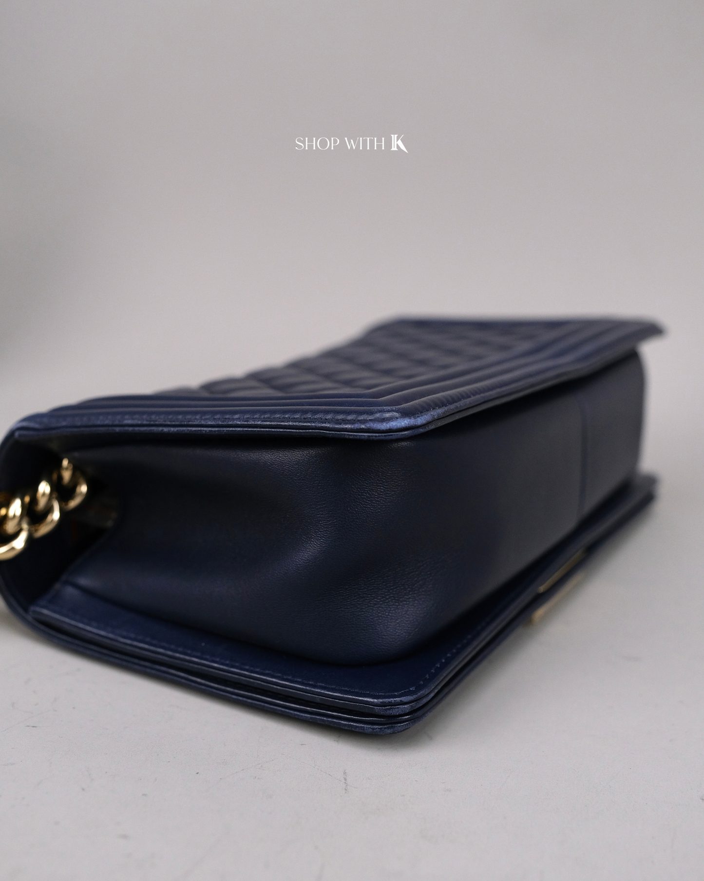 Chanel Leboy Old medium Dark Blue
