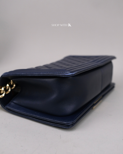 Chanel Leboy Old medium Dark Blue