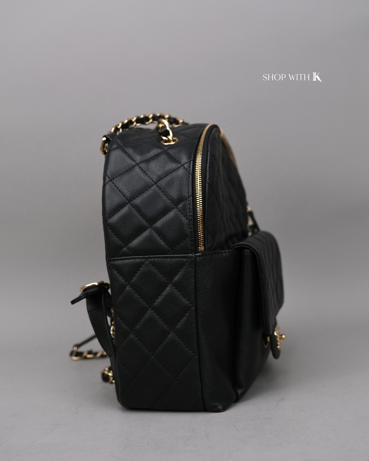 Chanel Backpack Black CGHW