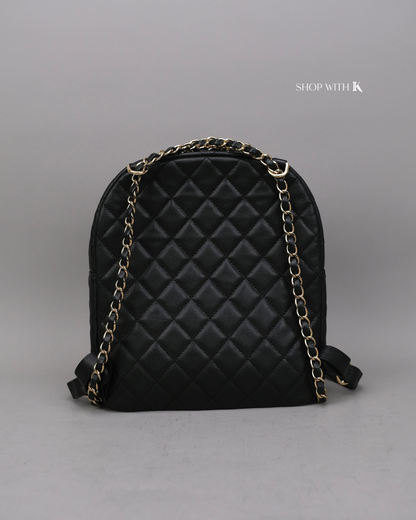 Chanel Backpack Black CGHW