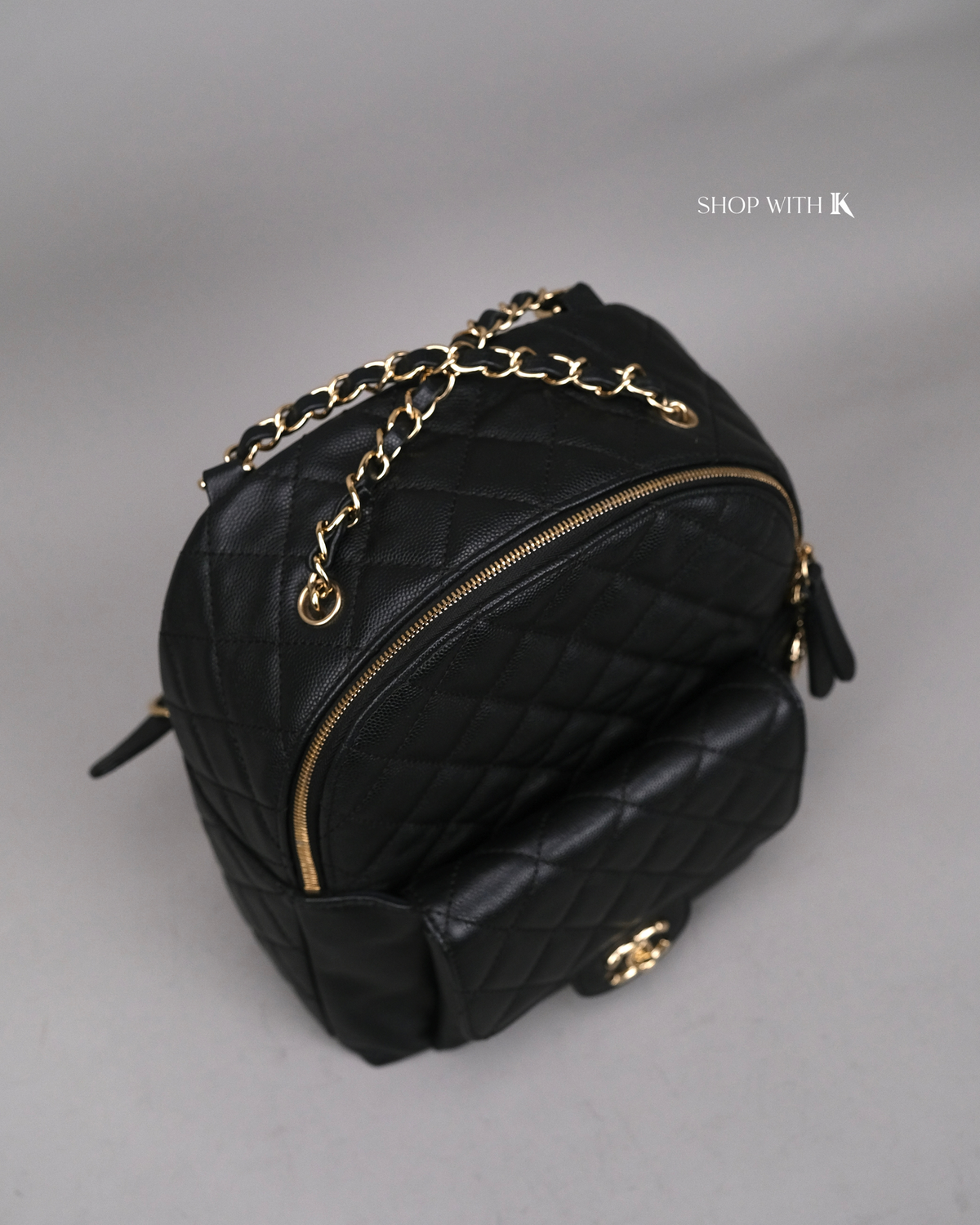 Chanel Backpack Black CGHW