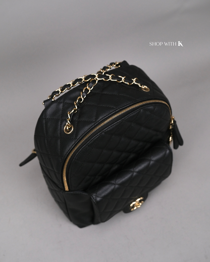 Chanel Backpack Black CGHW