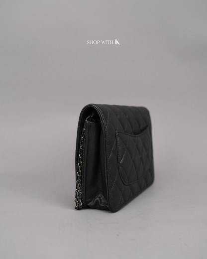 Chanel Reissue Wallet on Chain Dark Gray RHW