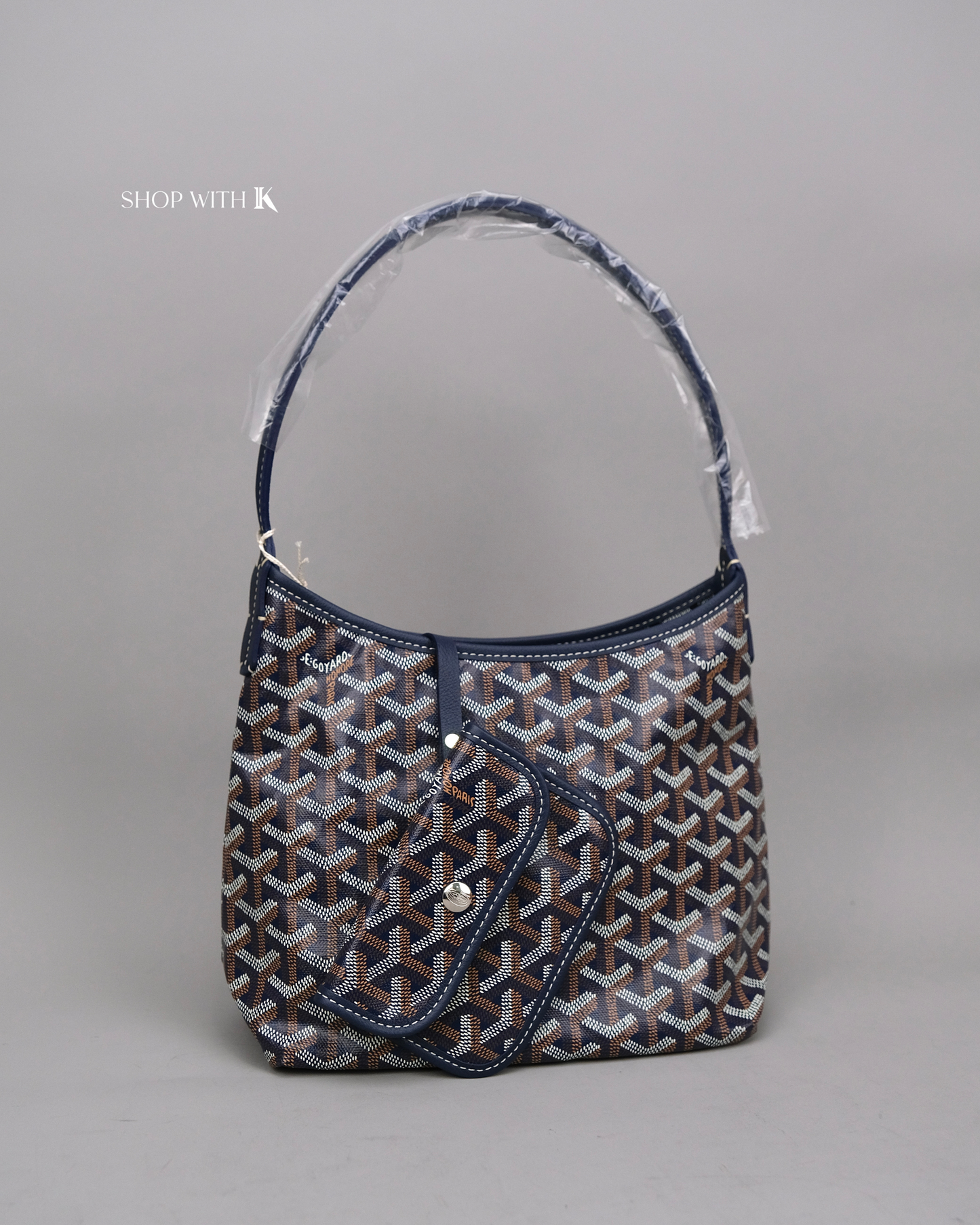 Goyard Mini Boheme Navy Blue
