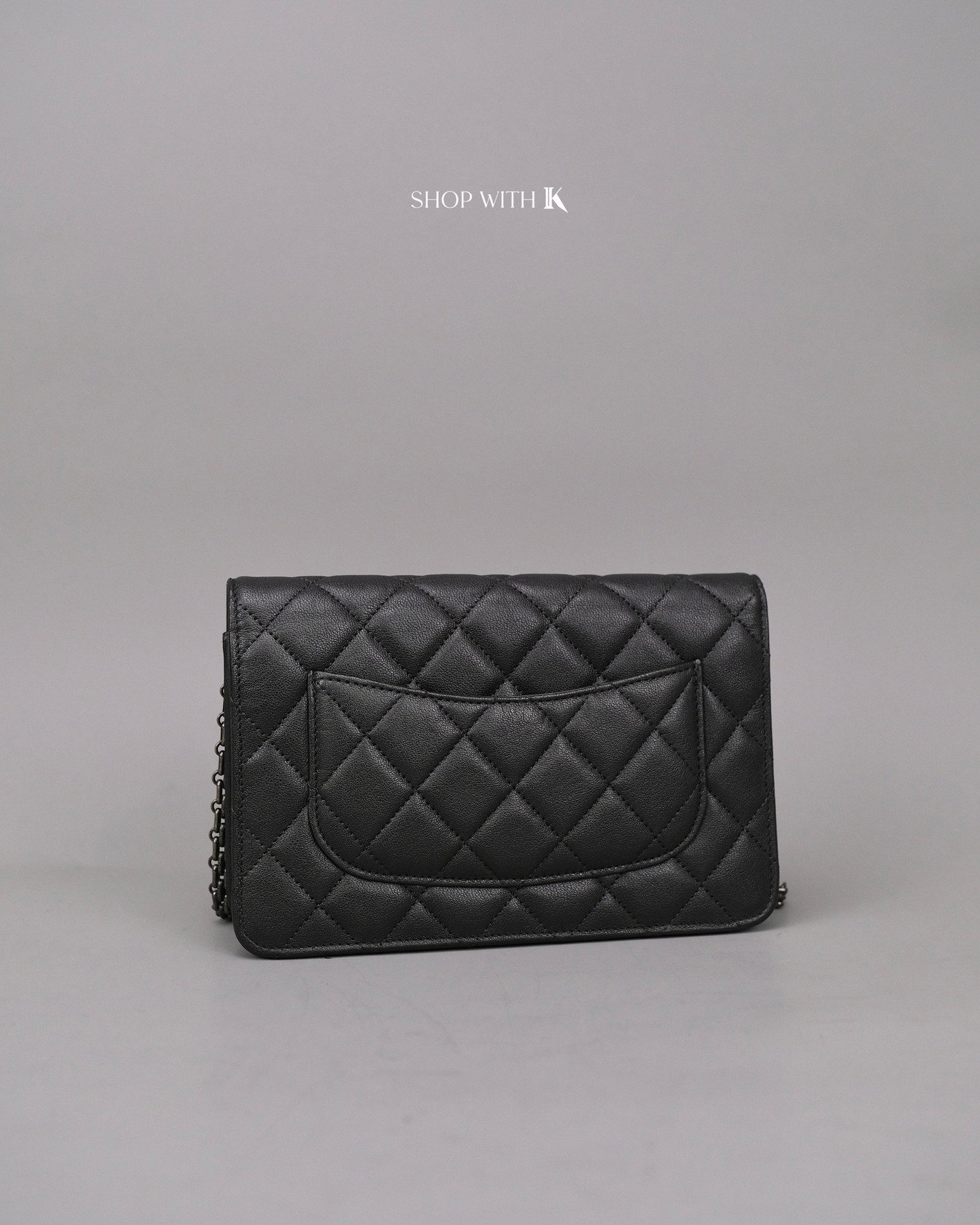 Chanel Reissue Wallet on Chain Dark Gray RHW