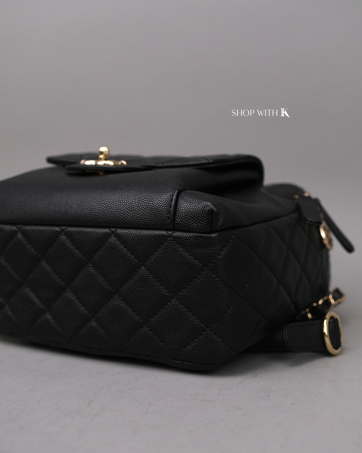 Chanel Backpack Black CGHW