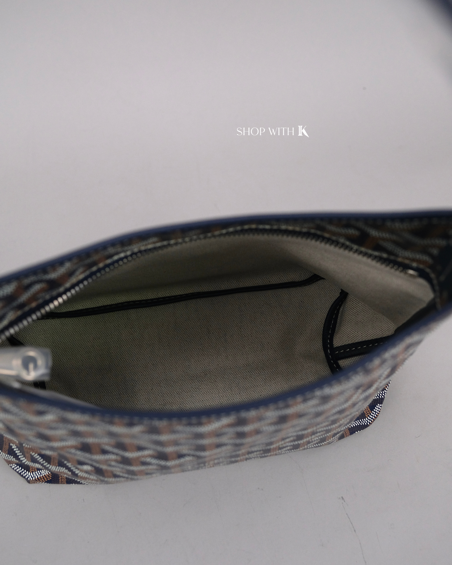 Goyard Mini Boheme Navy Blue