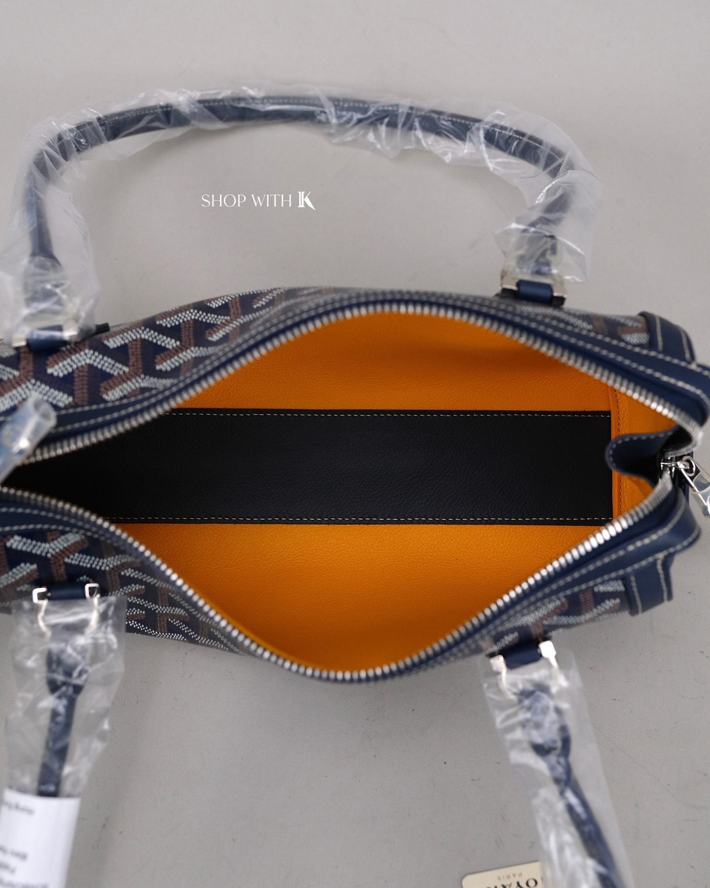 Goyard  Bonbonnière Navy Blue