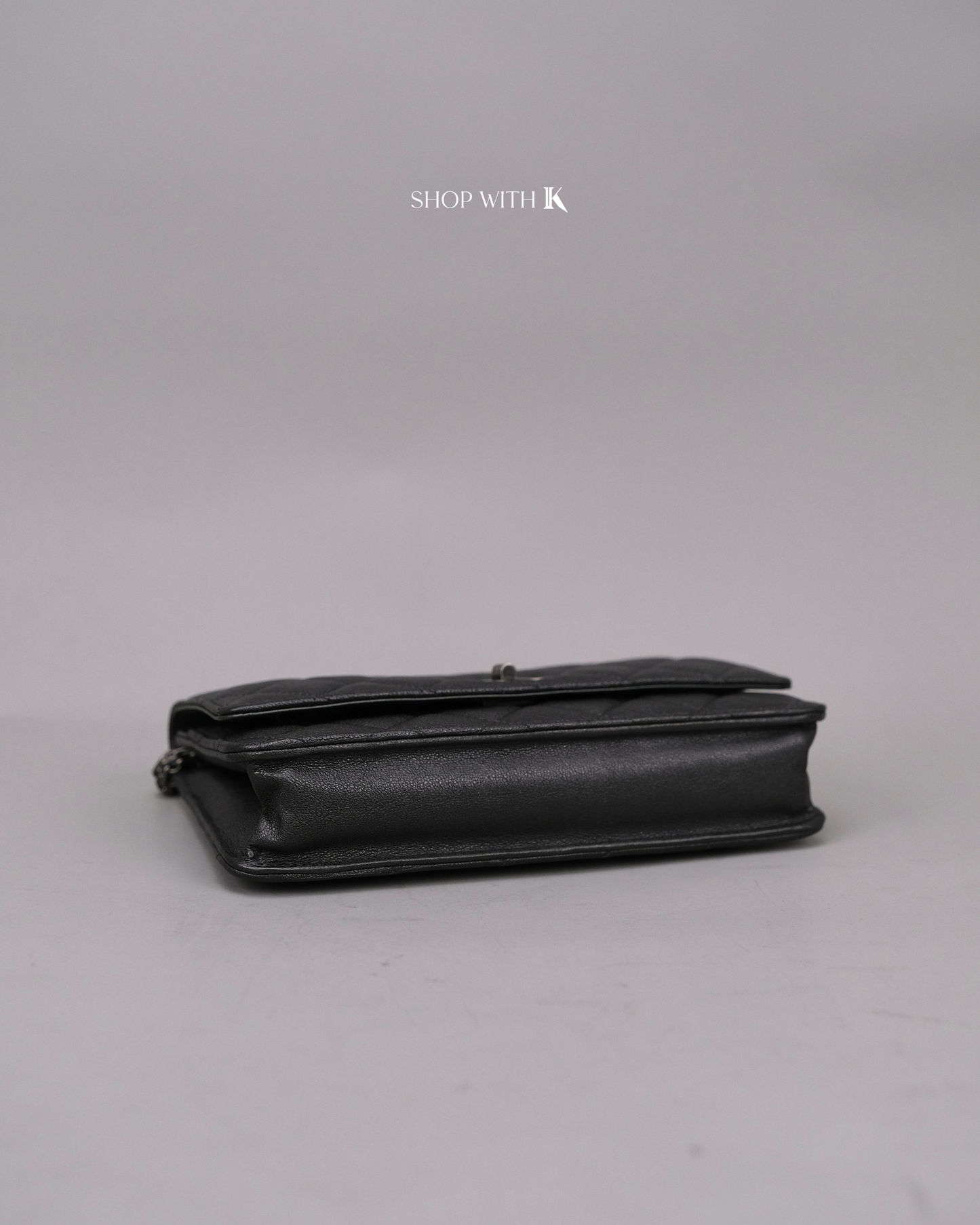 Chanel Reissue Wallet on Chain Dark Gray RHW