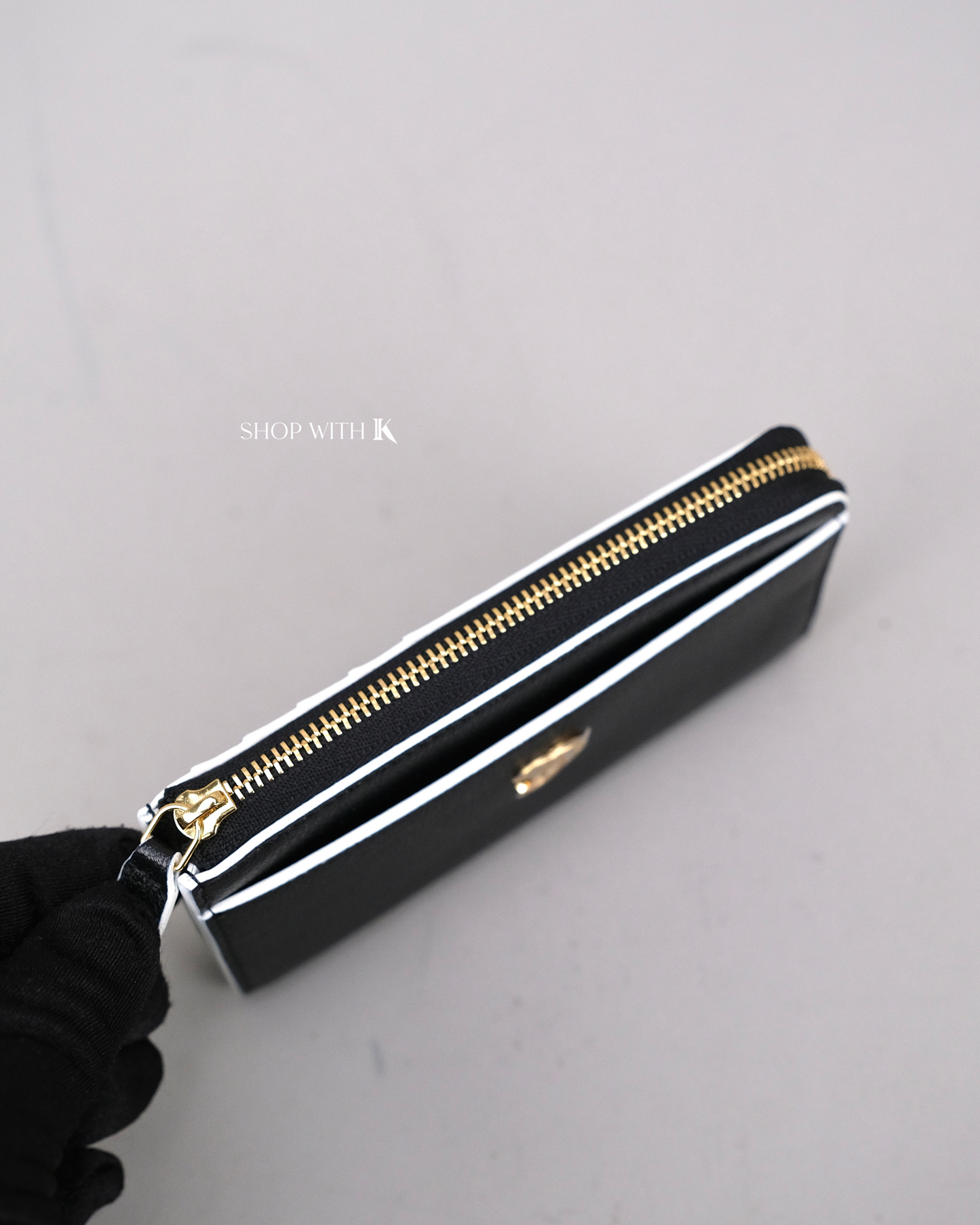 Chanel Zip Around Wallet Black - Spring Summer