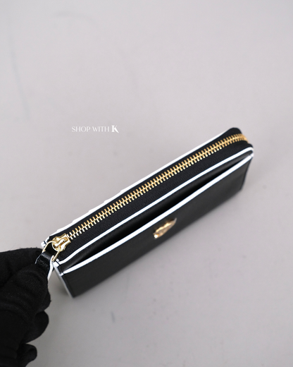 Chanel Zip Around Wallet Black - Spring Summer
