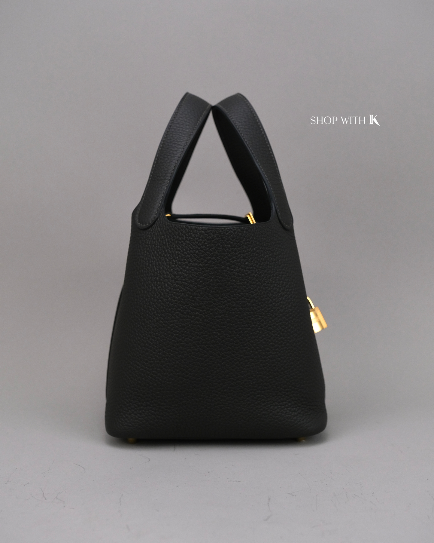 Hermes Picotin 18 Dark Bronze GHW