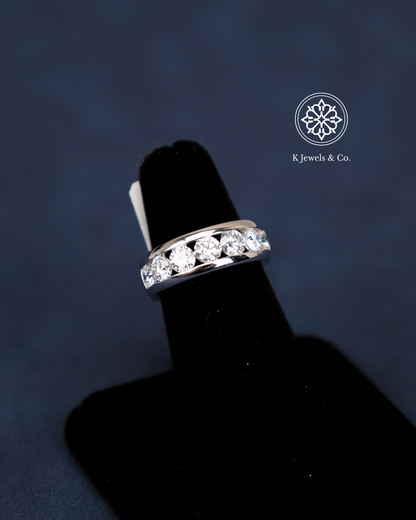Half Eternity Diamond Ring