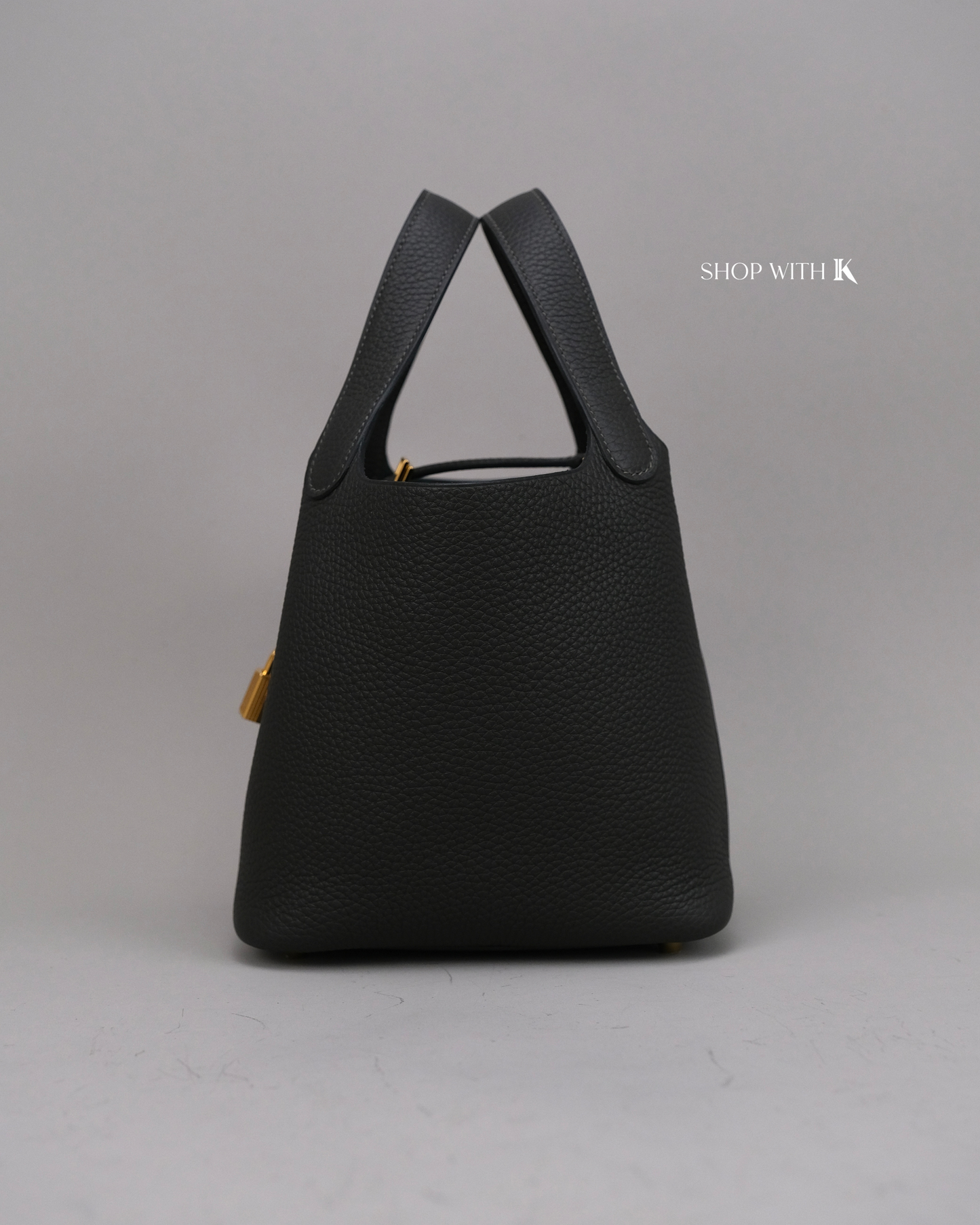 Hermes Picotin 18 Dark Bronze GHW