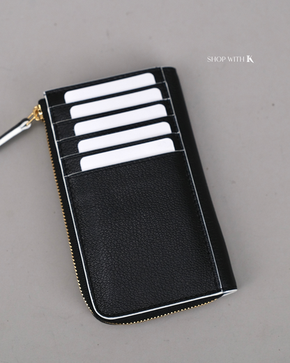 Chanel Zip Around Wallet Black - Spring Summer