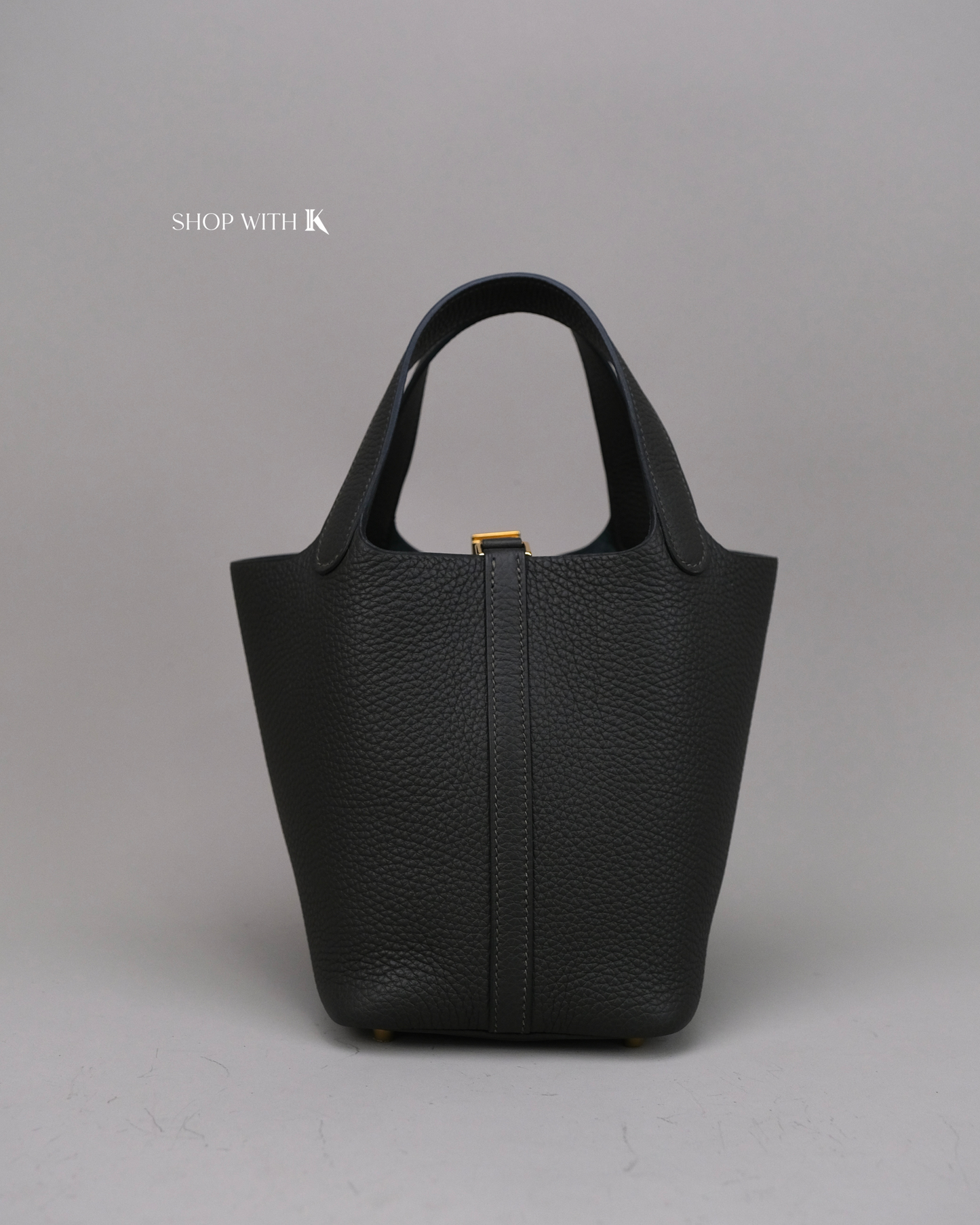 Hermes Picotin 18 Dark Bronze GHW