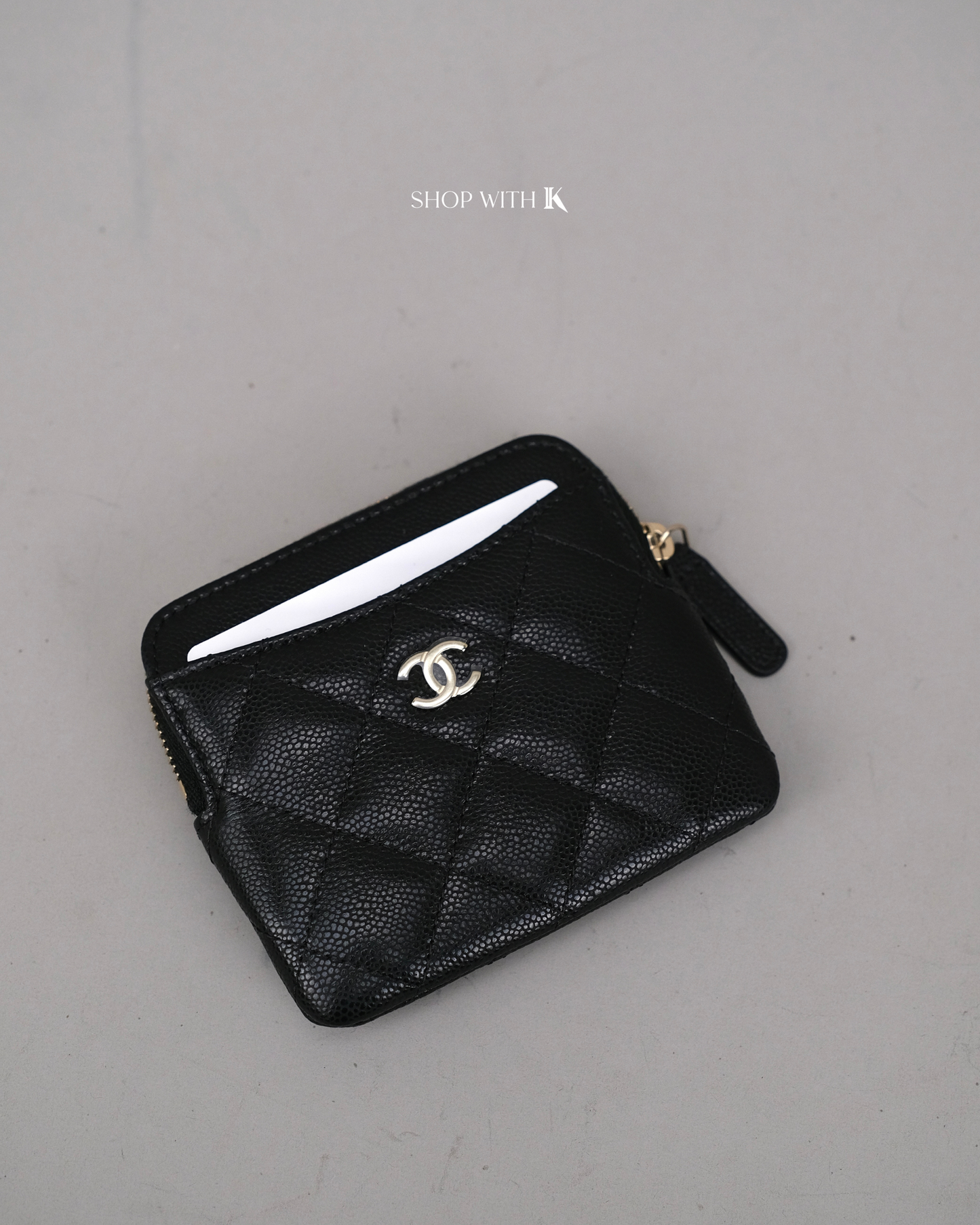 Chanel Classic Zip Coin Purse Card Holder