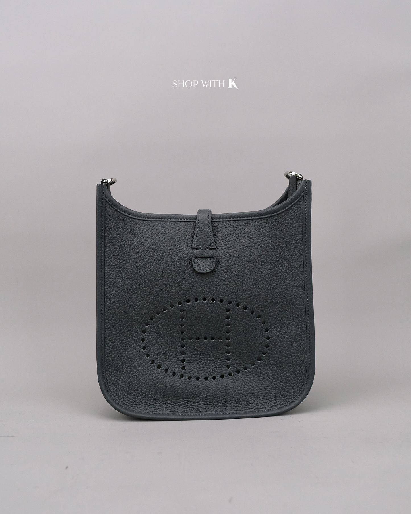 Hermes Evelyne 23 Gris Misty PHW