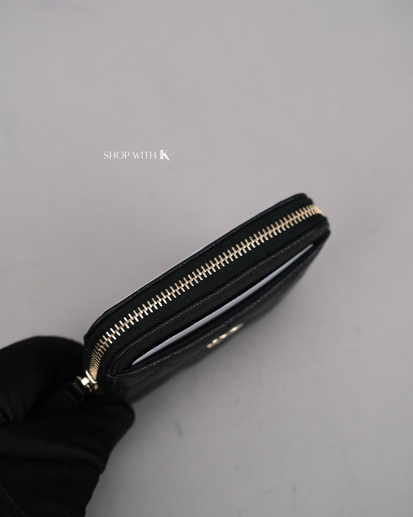 Chanel Classic Zip Coin Purse Card Holder