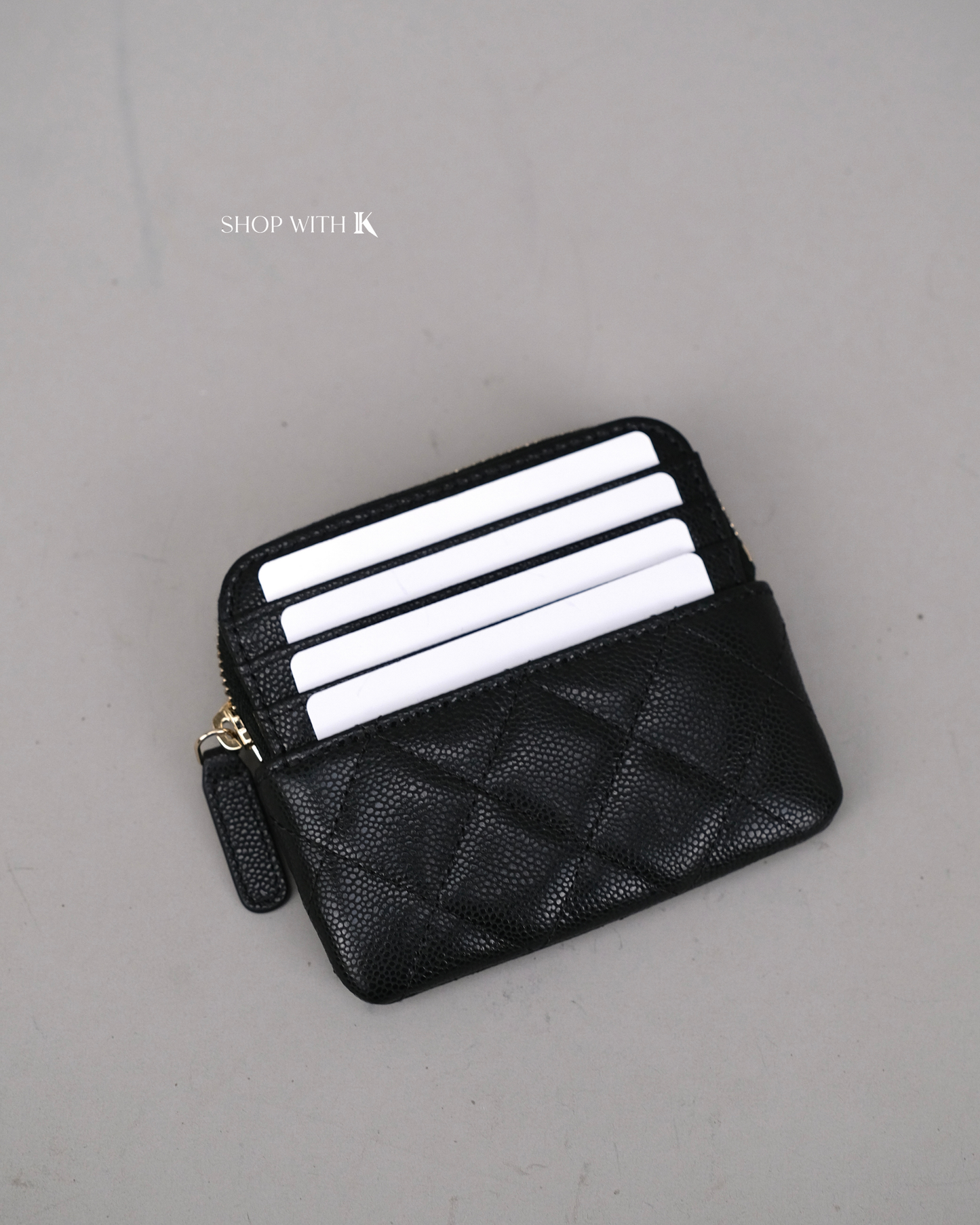 Chanel Classic Zip Coin Purse Card Holder
