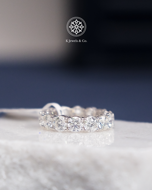 7ct Eternity Ring w/ GIA