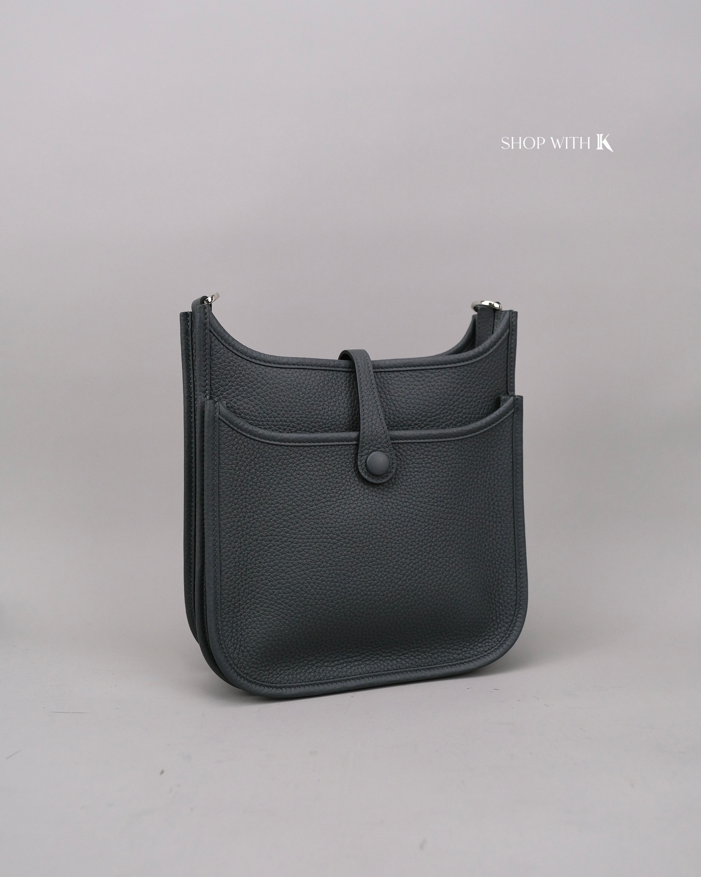 Hermes Evelyne 23 Gris Misty PHW
