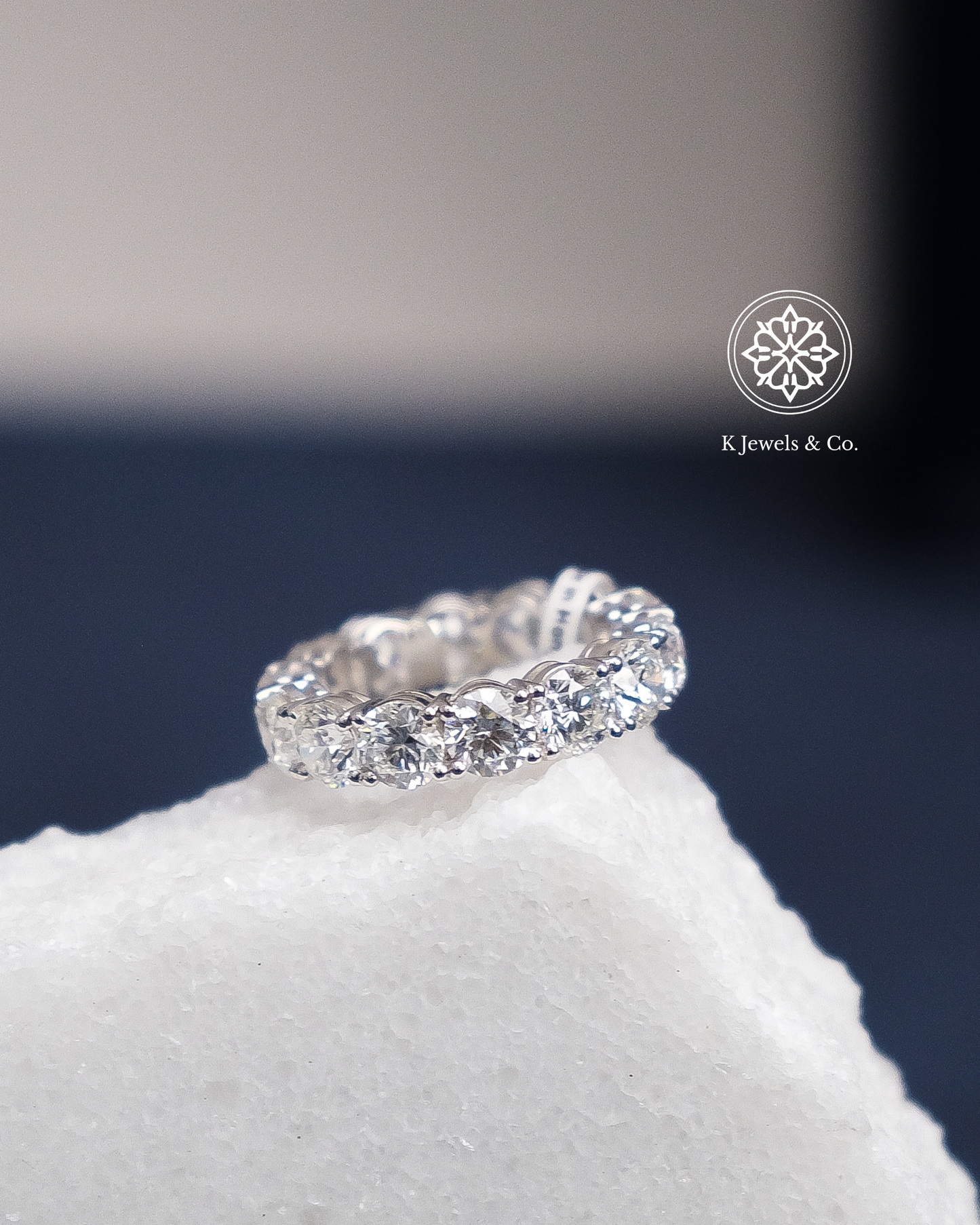 7ct Eternity Ring w/ GIA