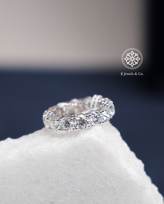 7ct Eternity Ring w/ GIA