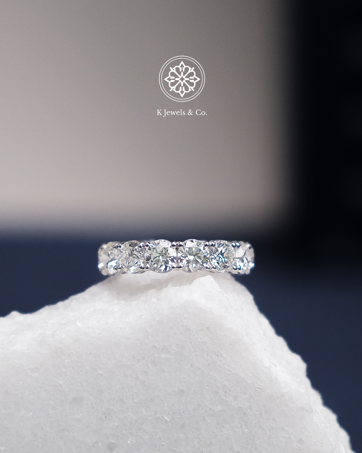 7ct Eternity Ring w/ GIA