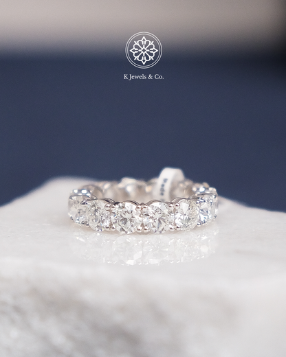 7ct Eternity Ring w/ GIA